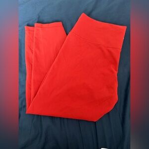 Lululemon Athletica Red Leggings